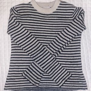 Zadig and Voltaire striped black & white sweater